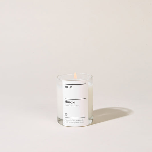 Hinoki Candle 2.5oz - Premium Candle from YIELD - Just $15.00! Shop now at Club Goods