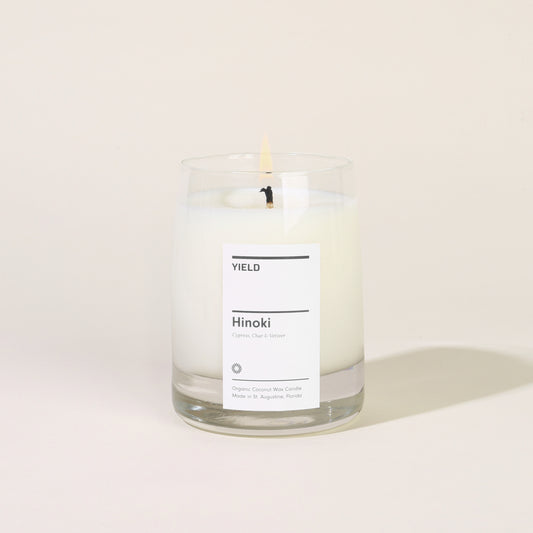 Hinoki Candle 8oz - Premium Candle from YIELD - Just $38.00! Shop now at Club Goods