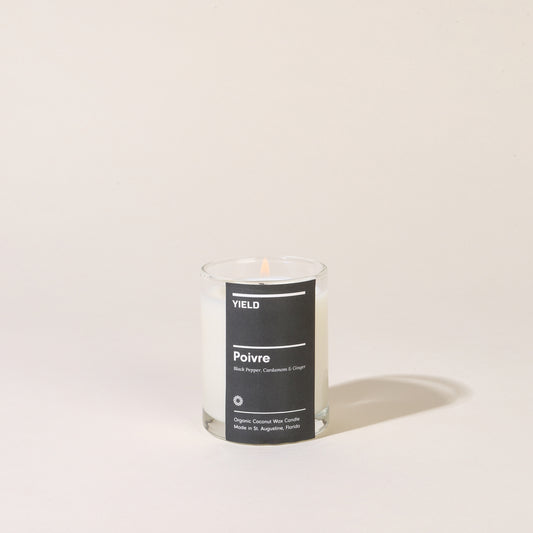 Poivre Candle 2.5oz - Premium Candle from YIELD - Just $15.00! Shop now at Club Goods