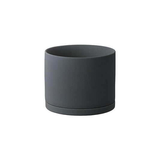 PLANT POT 191 - Dark Grey - Premium Planter from KINTO - Just $41.95! Shop now at Club Goods